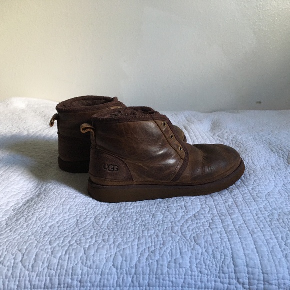 UGG boots brown lined with wool - Picture 1 of 5